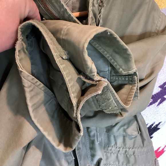 Vintage OG-107 Jacket Field Coat Original Vietnam Era Sateen Scovill Zip 60s M65 - Picture 15 of 15